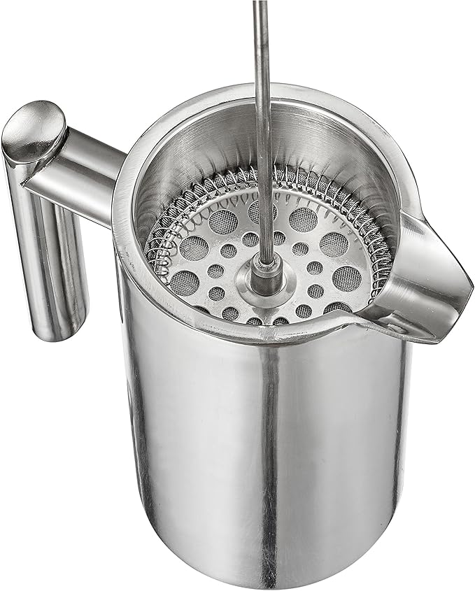 Personalized Visol Dasha Stainless Steel Coffee Press - Free Engraving (Single Initials)