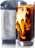 HyperChiller HC2BG Patented Iced Coffee/Beverage Cooler NEW IMPROVEDSTRONGER AND MORE DURABLE! Ready in One Minute Reusable for Iced Tea Wine Spirits Alcohol Juice 12.5 Oz Slate Blue