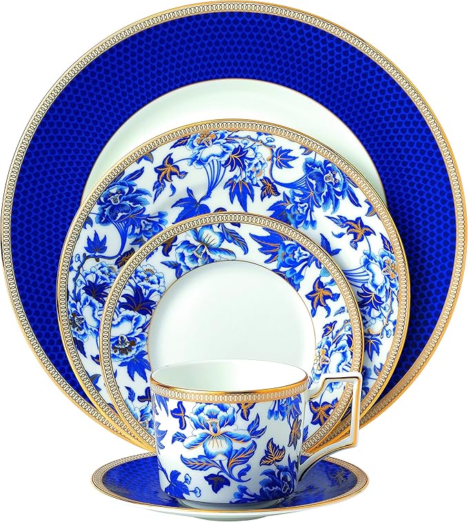 Wedgwood 5-Piece Hibiscus Place Setting Set