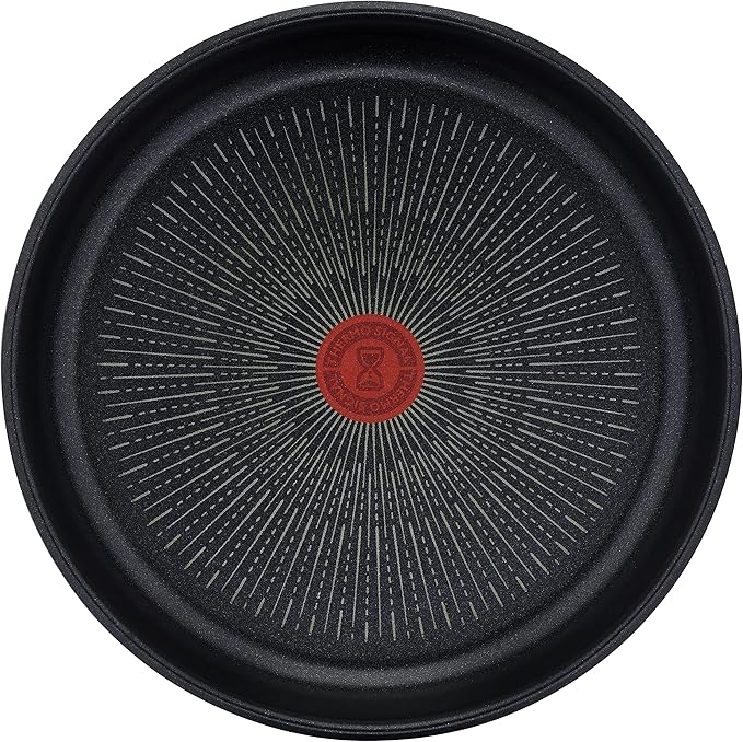 Jamie Oliver by Tefal L9769932 Set 9PCS G6 JO ING6 SS DE Stack.P&ampP STLS ST Stainless Steel/Black