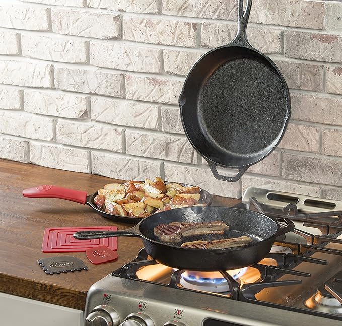 Lodge Essential Pan Set 7-Piece Black
