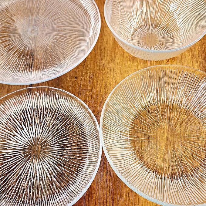 CASCATA 16 pcs. Glass Dinnerware Set