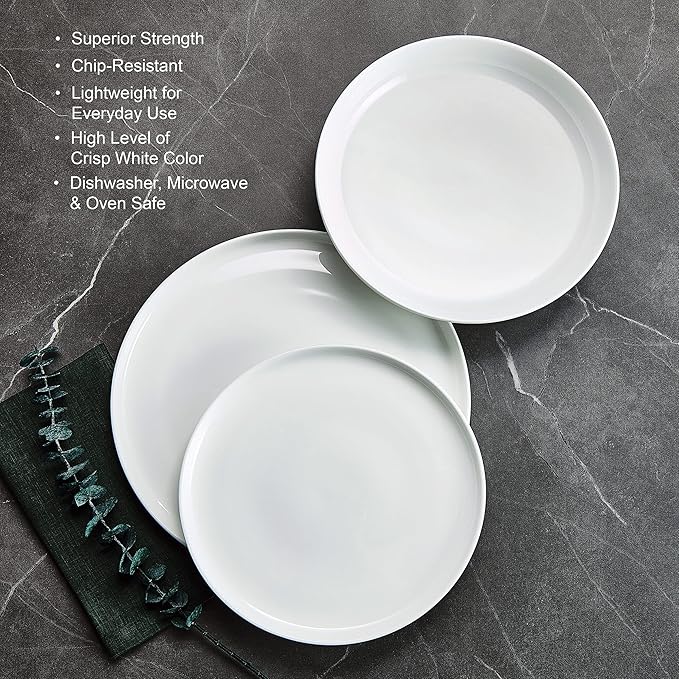Mikasa Marion Chip Resistant 12 Piece Dinnerware Set Service for 4