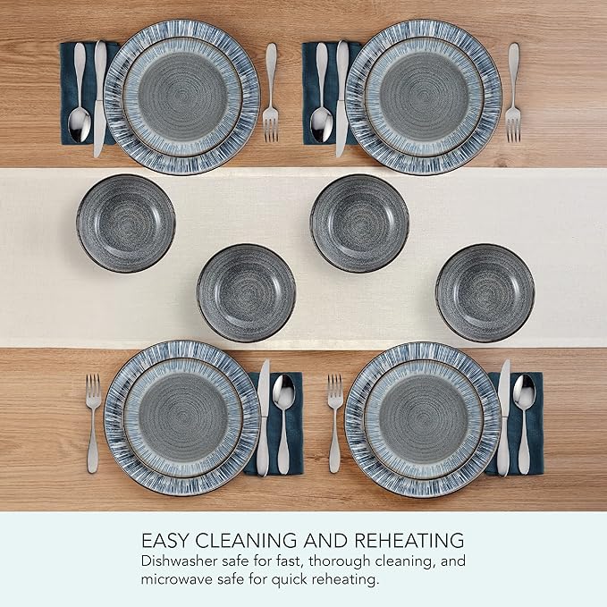 Pfaltzgraff Jaimie 12 Piece Dinnerware Set Service for 4